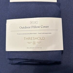 Threshold Blue Outdoor Pillow Covers